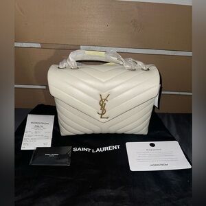 Yves saint Laurent LouLou medium shoulder bag in quilted leather